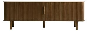 Masă TV maro cu aspect de lemn de stejar 56x160 cm Cavo – Unique Furniture