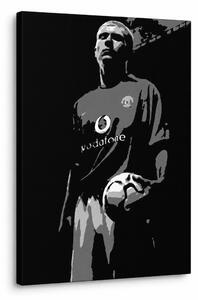 Tablou POP ART pictat manual Paul Scholes 1 bucată ps - 30x40 cm