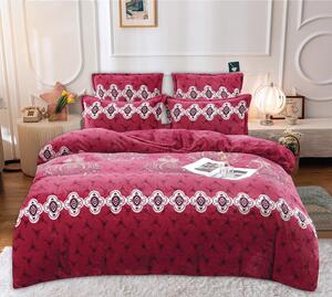 Lenjerie de pat COCOLINO (material PUFOS) cu 6 PIESE, pentru PAT DUBLU (cod SFC-09)
