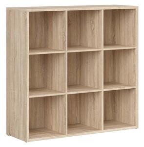 Biblioteca living mica stejar sonoma NEPO PLUS, 117X38,5X113,5 CM
