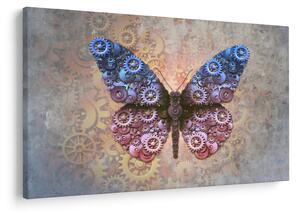 Tablou - Fluture steampunk (90x60 cm)