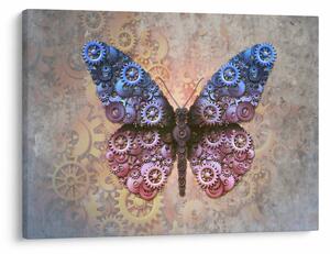 Tablou - Fluture steampunk (70x50 cm)