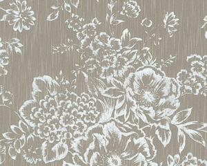 Tapet vlies pentru perete metallic silk 30657-4