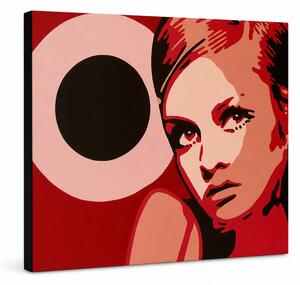 Tablou POP ART pictat manual Twigy 1 buc 0001 tw - 100x70 cm