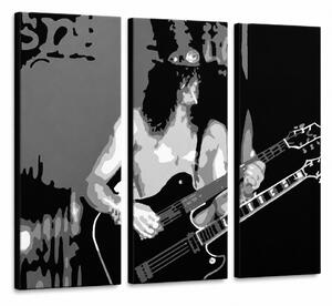 Tablou POP ART pictat manual Slash 3 bucăți en - 60x40 cm