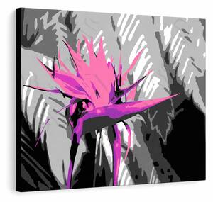 Pictate manual POP Art Flower 1 bucată imagine flo5 - 150x100 cm
