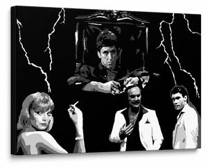 Tablou POP ART pictat manual AL PACINO 1 buc al15 - 100x70 cm