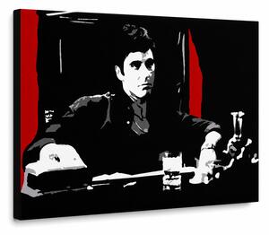 Tablou POP ART pictat manual AL PACINO 1 buc al30 - 60x40 cm