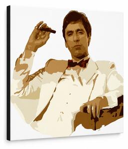 Tablou POP ART pictat manual AL PACINO 1 buc al35 - 50x40 cm