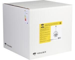Pendul Vitaluce VE4075 E14 max. 4x60W, negru