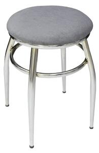 Scaun Tip Taburet Parker Gri Deschis