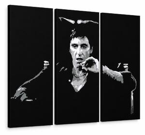 Tablou POP ART pictat manual AL PACINO 3 piese al27 - 60x40 cm