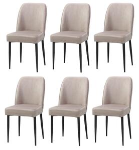 Set 6 Scaune Baron Capucino