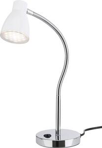 Lampă de birou cu LED integrat Start 3W 200 lumeni, alb/crom