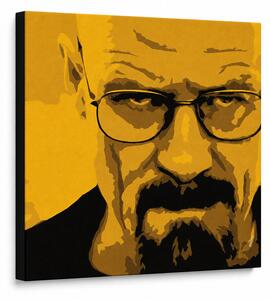 Tablou POP ART pictat manual Breaking Bad 4 bucăți brb - 50x50 cm