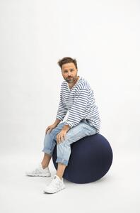 Minge scaun/fotoliu Sitting Ball Felt albastru închis Ø 65 cm