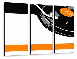 Tablou POP ART pictat manual DJ 3 buc dj5 - 60x40 cm