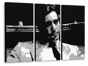 Tablou POP ART pictat manual GODFATHER 3 buc god6 - 60x40 cm