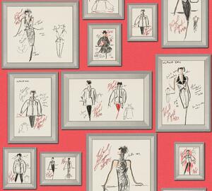Tapet vlies pentru perete karl lagerfeld 37846-2