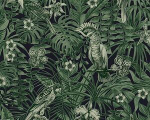 Tapet vlies pentru perete greenery 37210-1