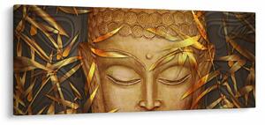 Tablou - Buddha de aur (120x50 cm)