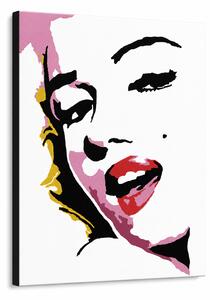 Tablou POP ART pictat manual Marilyn Monroe 1 buc mon7 - 60x80 cm