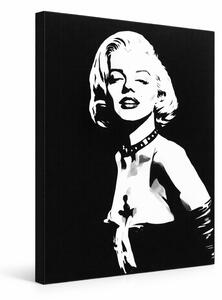Tablou POP ART pictat manual Marilyn MONROE 1 buc mon5 - 60x80 cm