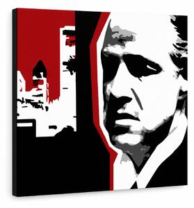 Tablou POP ART pictat manual marlon brando 1 buc mb8 - 100x70 cm