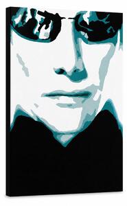 Tablou POP ART pictat manual MATRIX 1 bucată mat - 60x40 cm