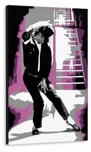 Tablou POP ART pictat manual Michael Jackson 1 bucată mj3 - 40x60 cm