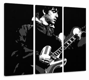 Tablou POP ART pictat manual Oasis 3 bucăți oa2 - 60x40 cm