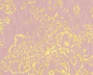 Tapet vlies pentru perete metallic silk 30657-5