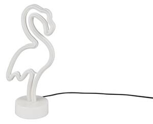 Veioză decorativă cu LED integrat Flamingo 1W, alimentare USB