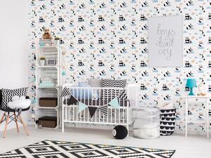 Tapet vlies de lux panda bej