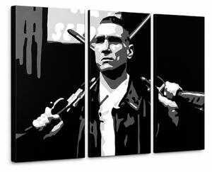 Tablou POP ART pictat manual Stock Lock 3 Piece Sto - 60x40 cm