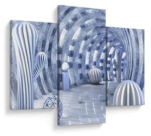 Tablou - 3D Abstract (90x60 cm)
