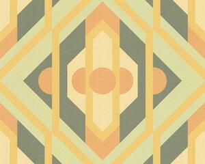 Tapet vlies pentru perete retro chic 39531-2