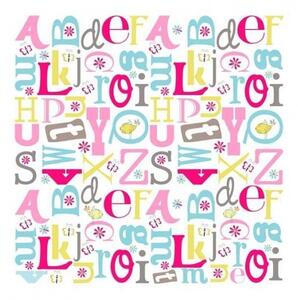 Folie autocolantă litere colorate – lățime 45 cm