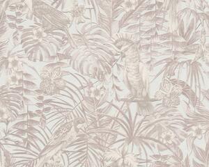 Tapet vlies pentru perete greenery 37210-2