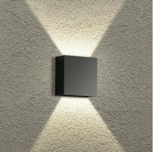 Brilagi - Aplică LED de exterior DOUBLERAY LED/4W/230V neagră IP65