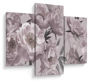 Tablou - Vintage bujorii (90x60 cm)