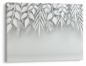 Tablou - Frunze de plasitic (70x50 cm)