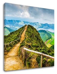 Tablou de perete MOUNTAINS_ - 30x30 cm