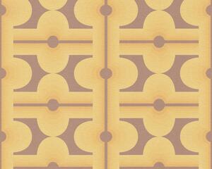 Tapet vlies pentru perete retro chic 39533-4