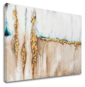 Tablou de perete pictat ABSTRACT 1 parte - 100x80 cm