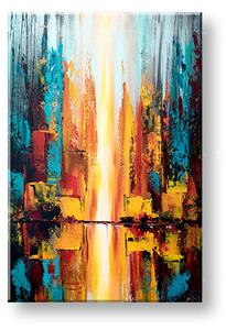 Tablou de perete pictat ABSTRACT 1 parte - 60x90 cm