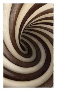 Fototapetă vlies tunel răsucit 3d 150 x 250 cm