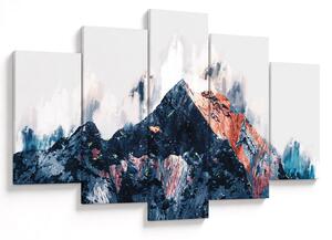 Tablou - Pădure, abstrecție (150x105 cm)