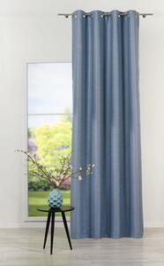Draperie cu inele Solevito Amadeo albastru 140x260 cm