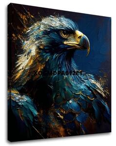 Pictură decorativă pe pânză - PREMIUM ART - Wilderness's Fearless Hunter - 60x60 cm